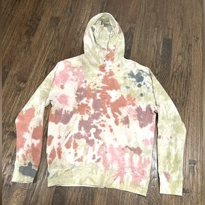 Nike spotted multicolored sweatshirt, Size S (base color green)